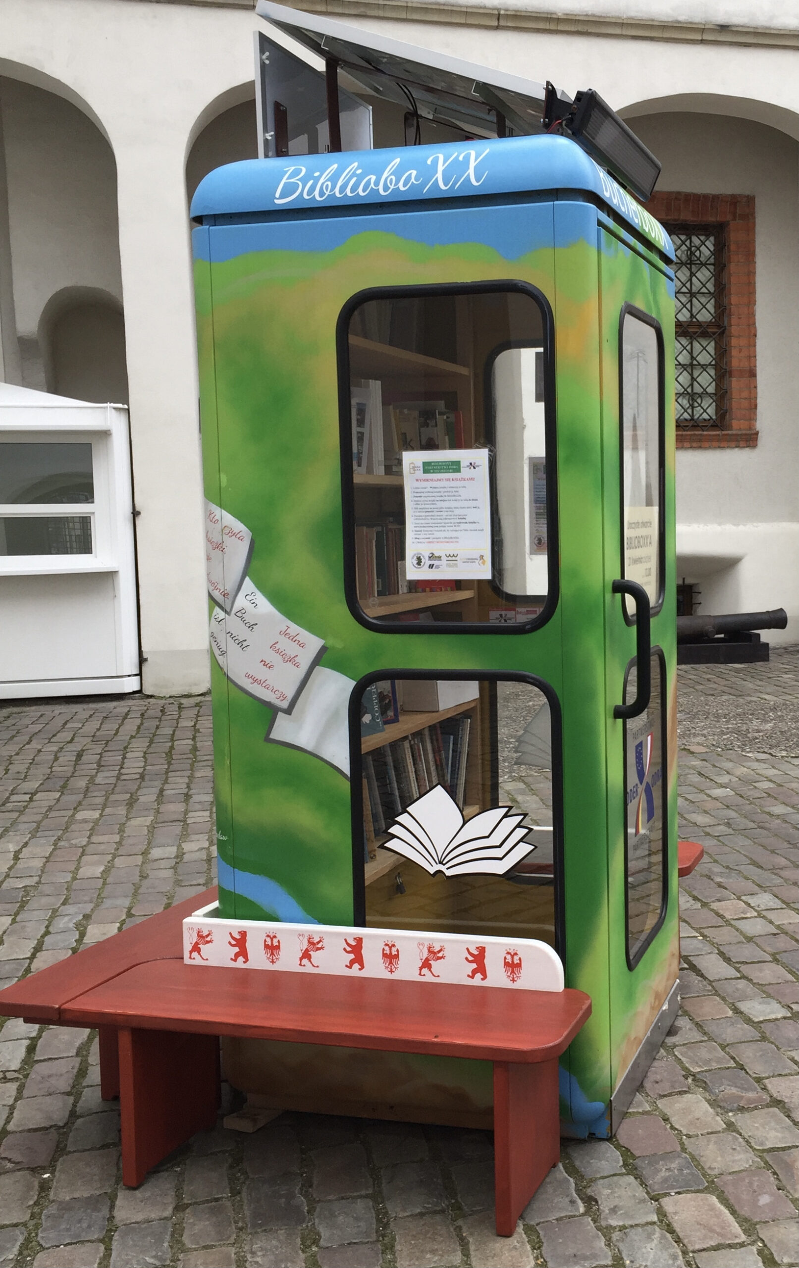 BiblioboXX Oder-Partnerschaft Stettin